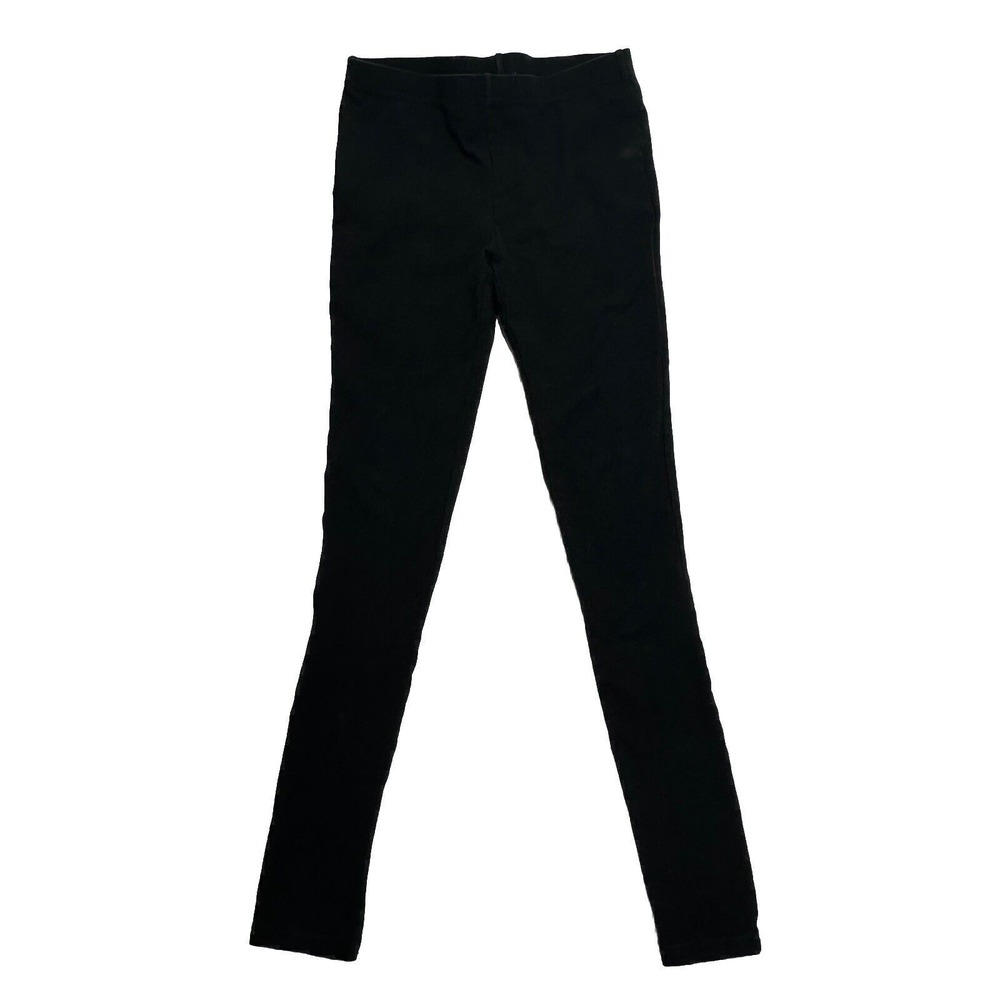 Weissman Designs for Dance Girls Black‎ Leggings Large Child LC Dancewear Cotton